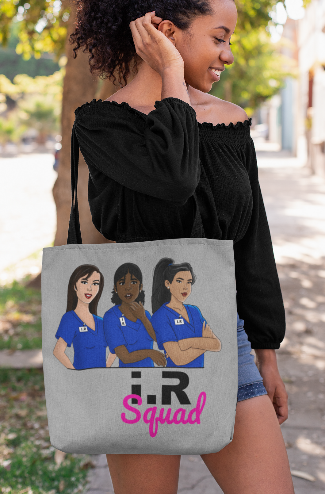 I.R. Squad Tote Bag